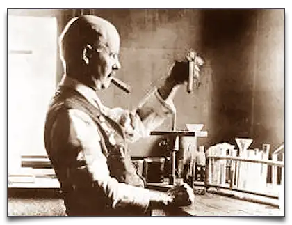 Acheson w laboratorium