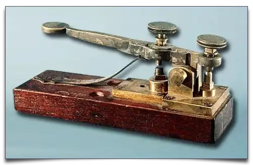 klucz do telegrafu z 1845 roku