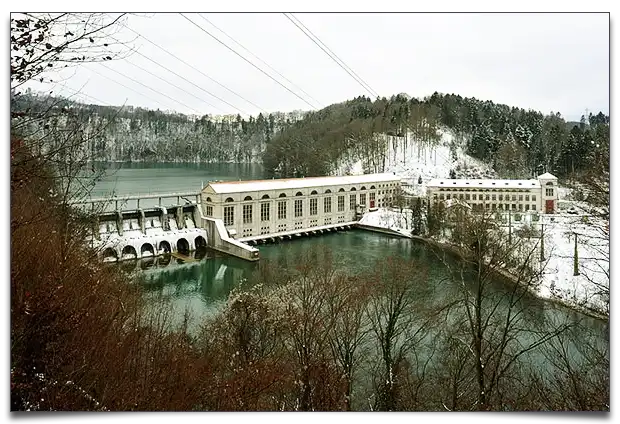 hydroelektrownia w Mühleberg