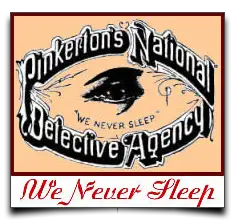 logo detektywów Pinkertona
