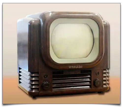 bakelitowa obudowa telewizora