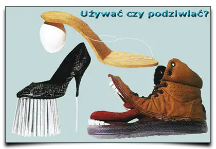dziwaczne buty?