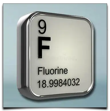 symbol fluoru