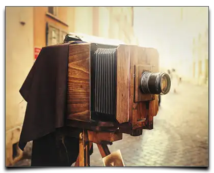 stary aparat fotograficzny