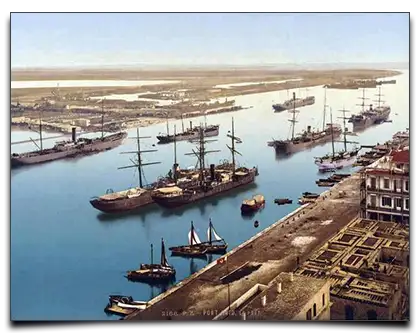 kanał sueski w 1890 roku