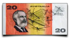 L. Hargrave na banknocie