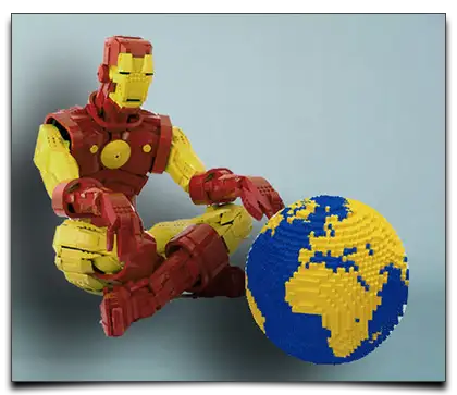 figurki z klocków lego