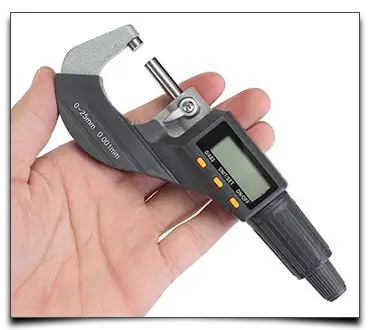 mikrometr z elektronicznym odczytem