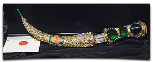 sztylet z Topkapi
