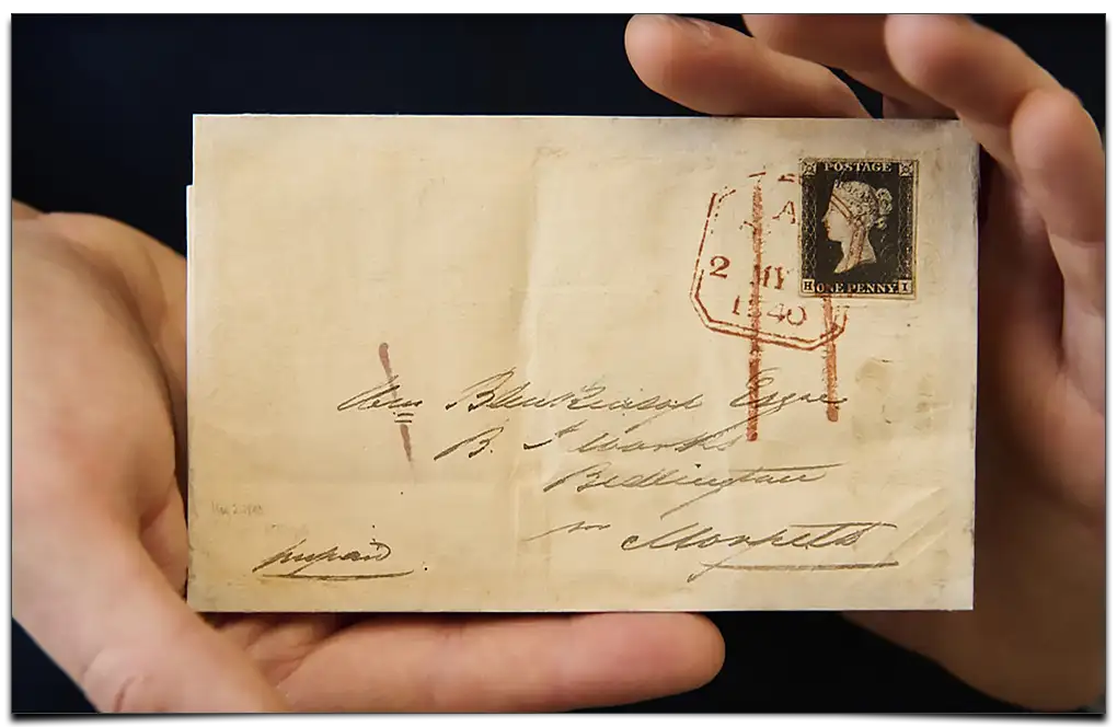 koperta ze znaczkiem