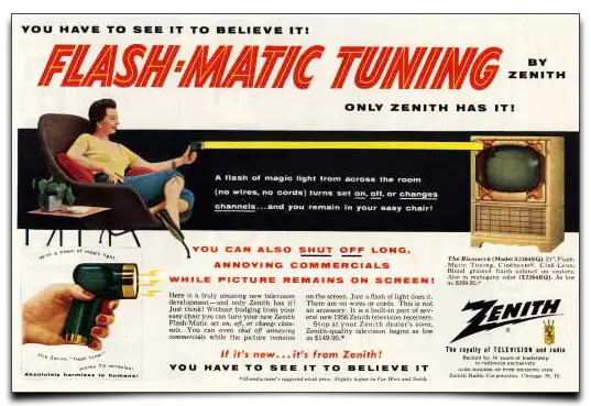 reklama pilota flash-matic