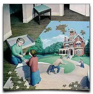 "oszukane" puzzle