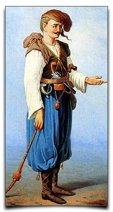 spodnie szarawary