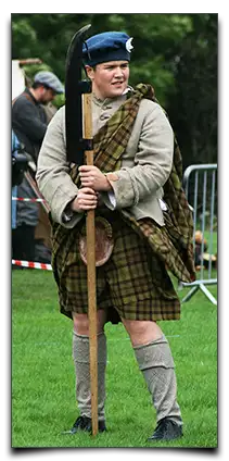 szkocki topór bojowy z Lochaber