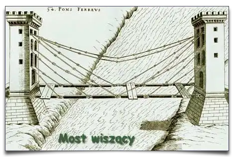 most wiszący Veranzio most wiszący Veranzio